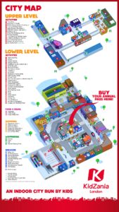 KidZania City Map pdf