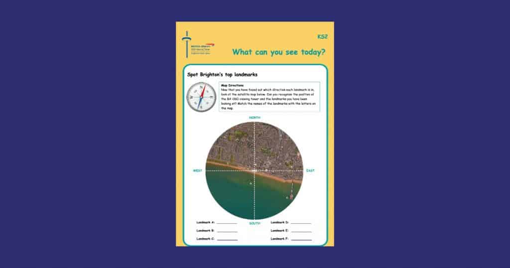 British Airways i360 Compass Directions Part 2 Teaching Resource Profile Image
