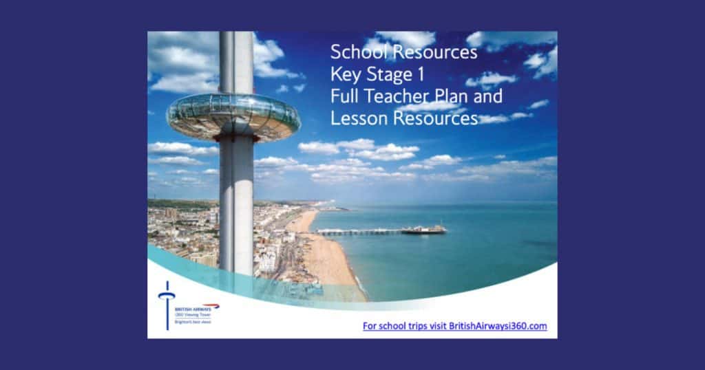 British Airways i360 Key Stage 1 Full Teacher Plan & Lesson Resources Teaching Resource Profile Image