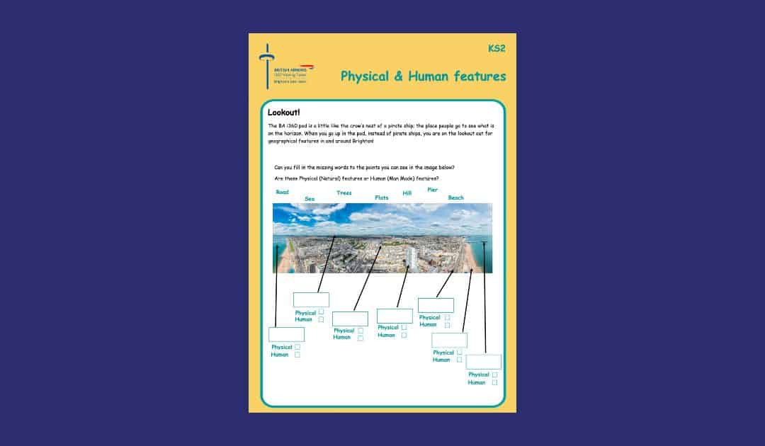 British Airways i360 Physical & Human Features