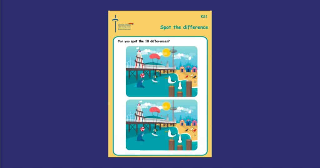 British Airways i360 Spot the Difference Teaching Resource Profile Image