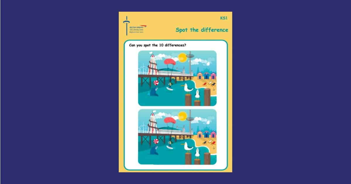 British Airways i360 Spot the Difference Teaching Resource Profile Image