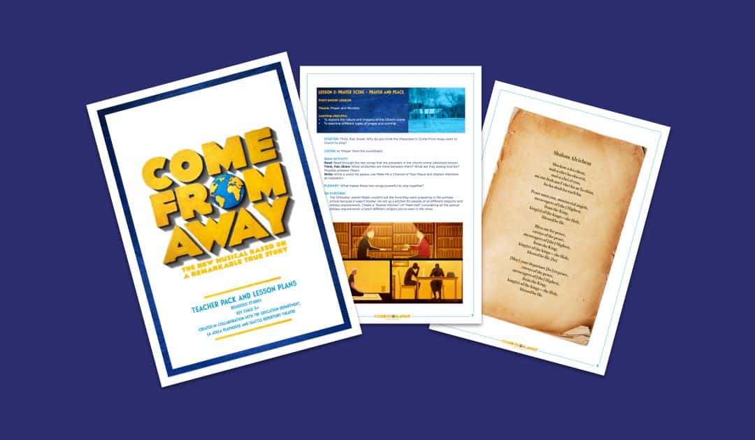 Come From Away Religious Studies Education Pack