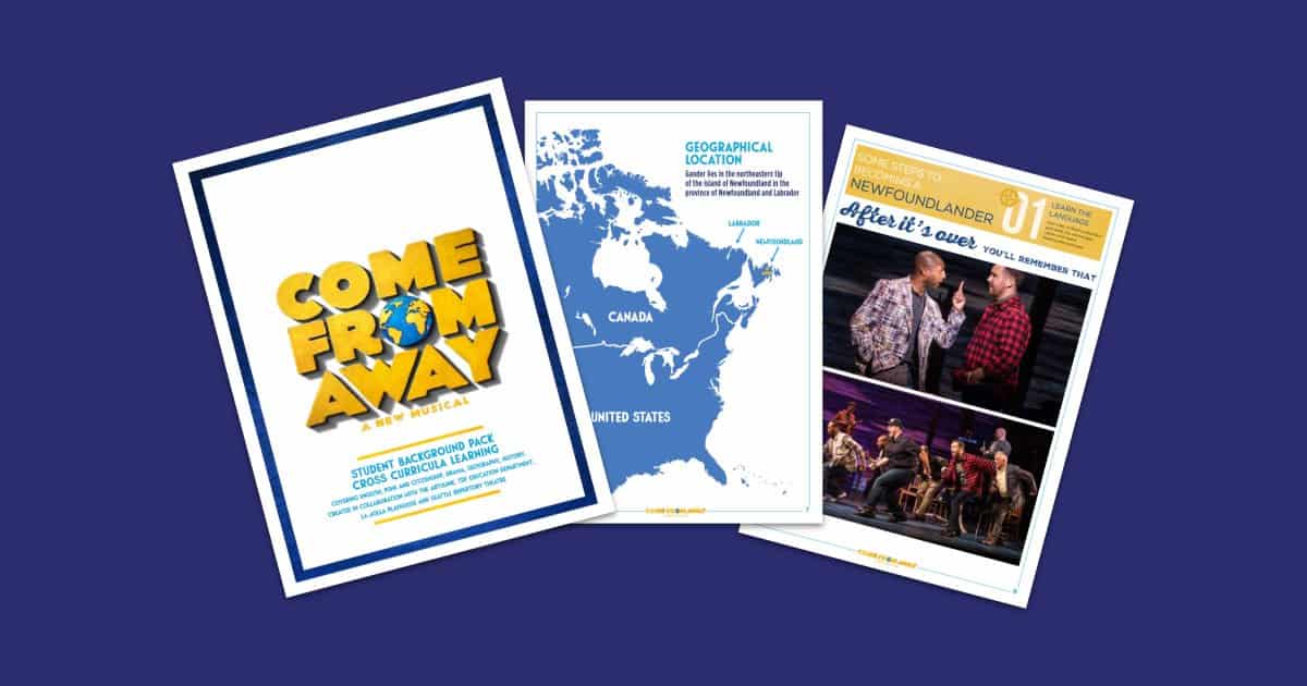 Come From Away Student Background Pack Teaching Resource Profile Image