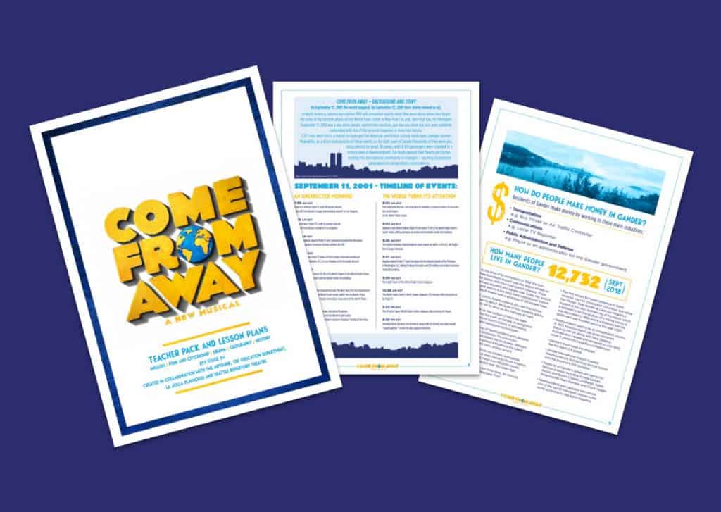 Come From Away Teacher Pack & Lesson Guide Teaching Resource Profile Image