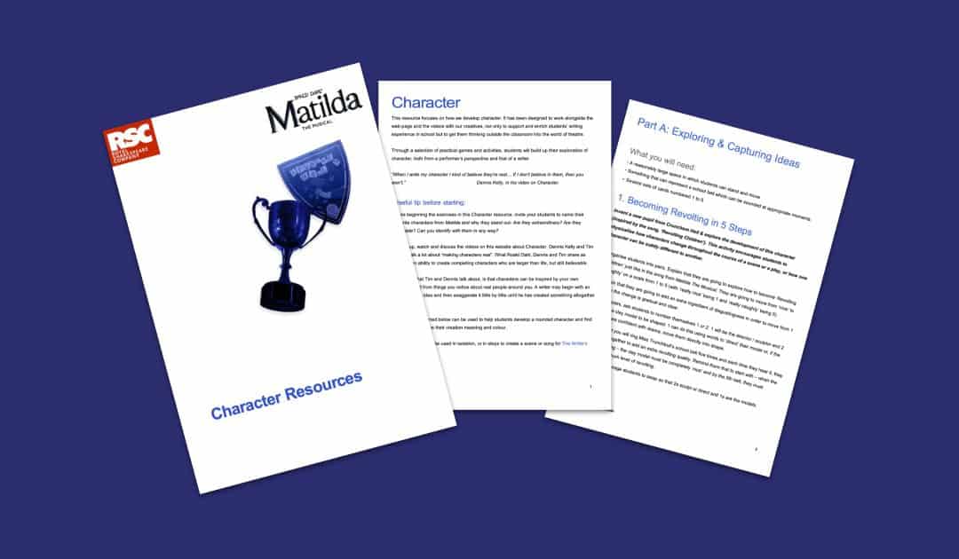 Matilda The Musical’s Character Teaching Resources