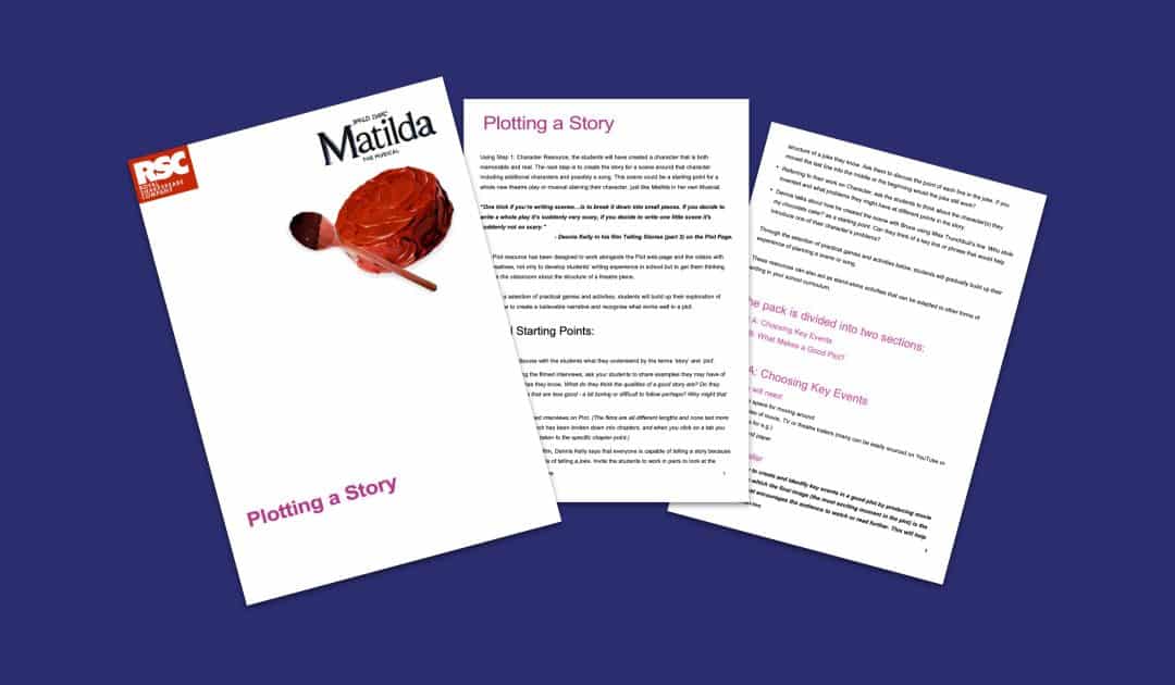 Matilda The Musical’s Plotting a Story Teaching Resource