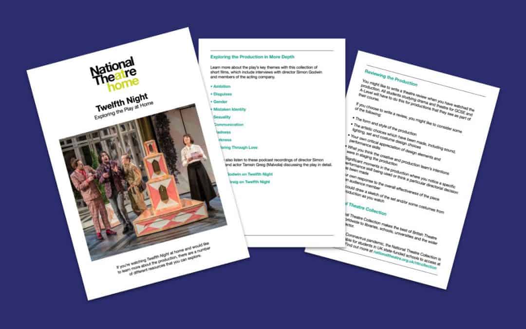 Free Twelfth Night Teaching Resources from the National Theatre