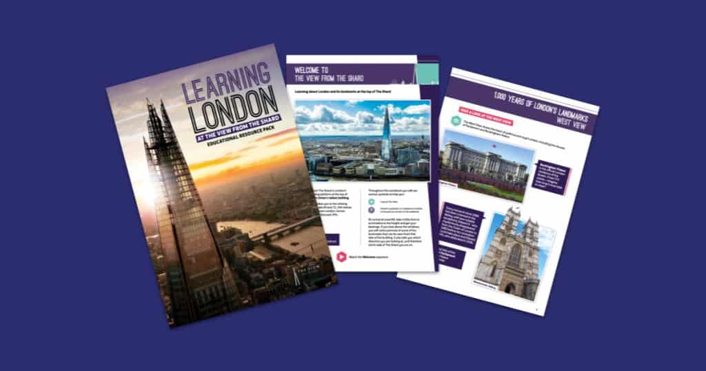 The View from The Shard Learning London Educational Resource Pack Resource Profile Image