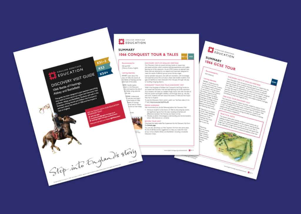 1066 Battle of Hastings, Abbey and Battlefield Discovery Visit Guide Resource