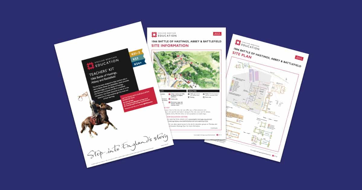 1066 Battle of Hastings, Abbey and Battlefield Teachers’ Kit Resource