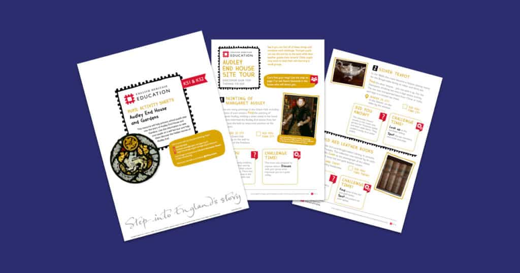 Audley End House and Gardens Pupil Activity Sheets Resource