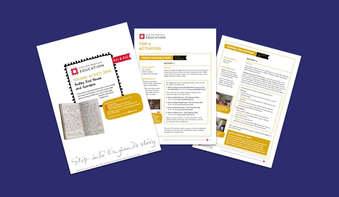 Audley End House and Gardens Teachers’ Activity Ideas