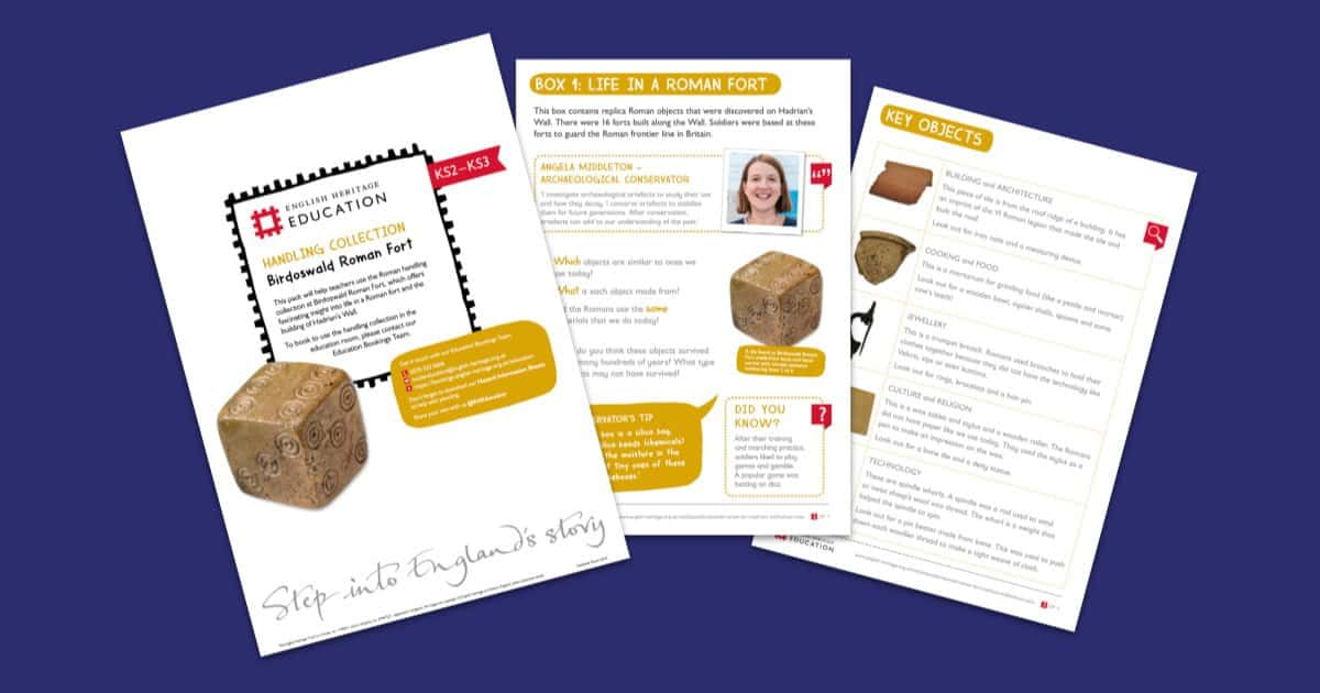 Birdoswald Roman Fort Handling Collection Resource