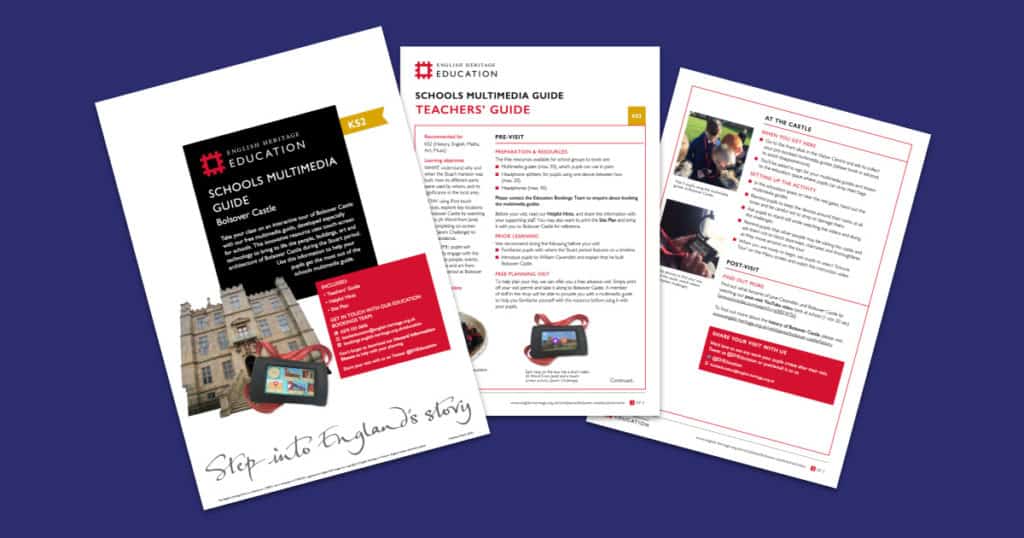 Bolsover Castle Schools Multimedia Guide Resource