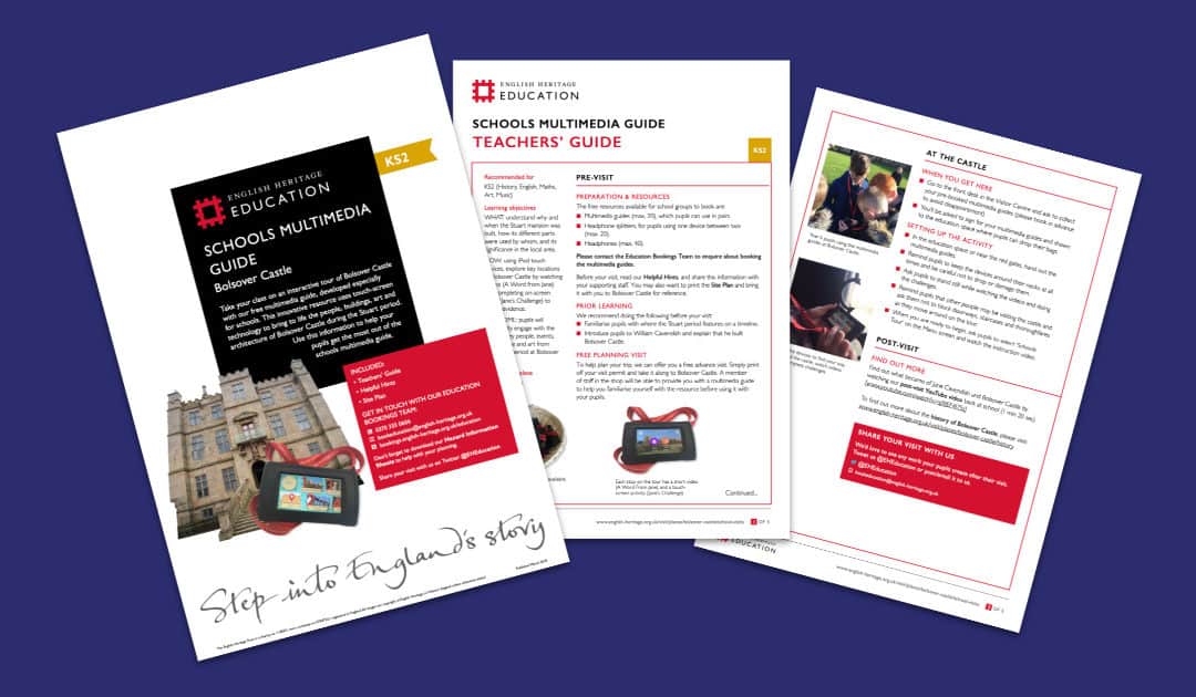Bolsover Castle Schools Multimedia Guide