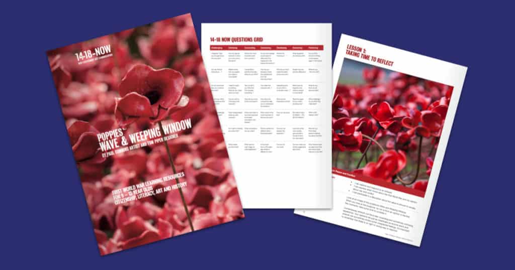 14–18 NOW Poppies WW1 Learning Resource Pack Resource