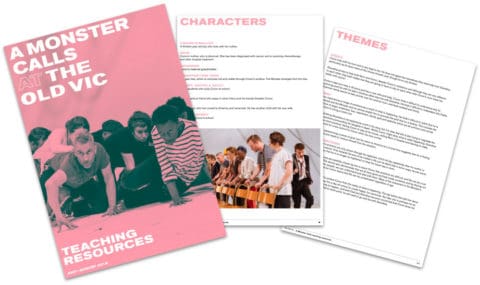 Free A Monster Calls Teaching Resources From The Old Vic