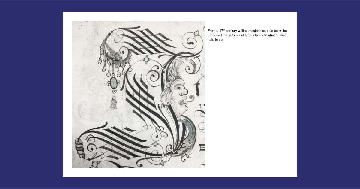 Bath Record Office Colouring Books – Letters Resource