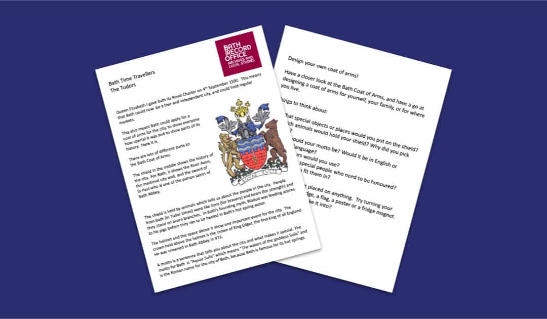Bath Record Office’s Design Your Own Coat of Arms