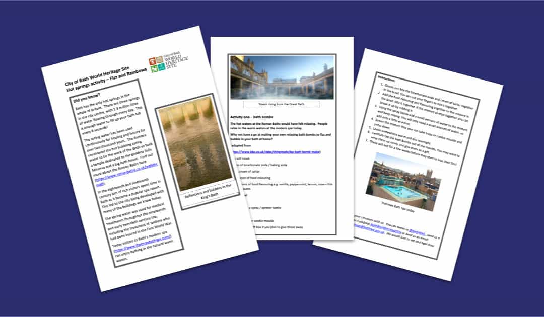 Bath World Heritage Site Hot Springs Teaching Resource