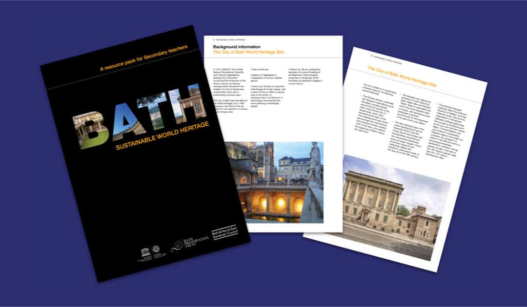 Bath World Heritage Site Secondary Teaching Resources