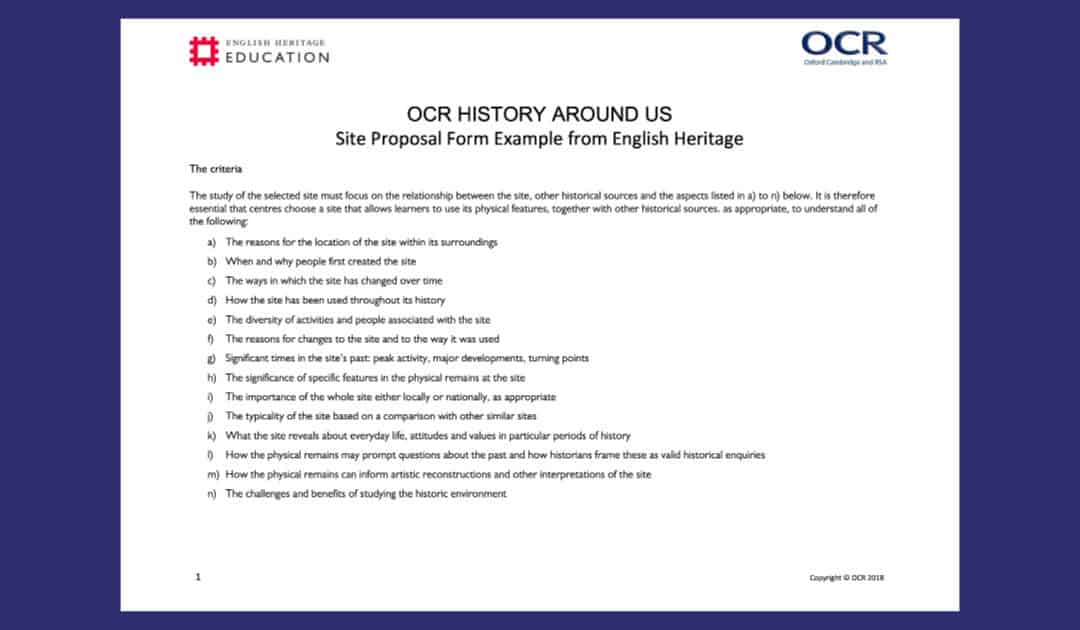 Carlisle Castle OCR Spec B – History Around Us