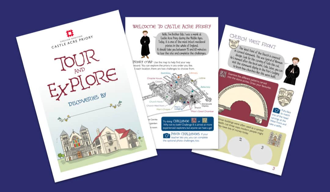 Castle Acre Priory Tour and Explore Student Booklet