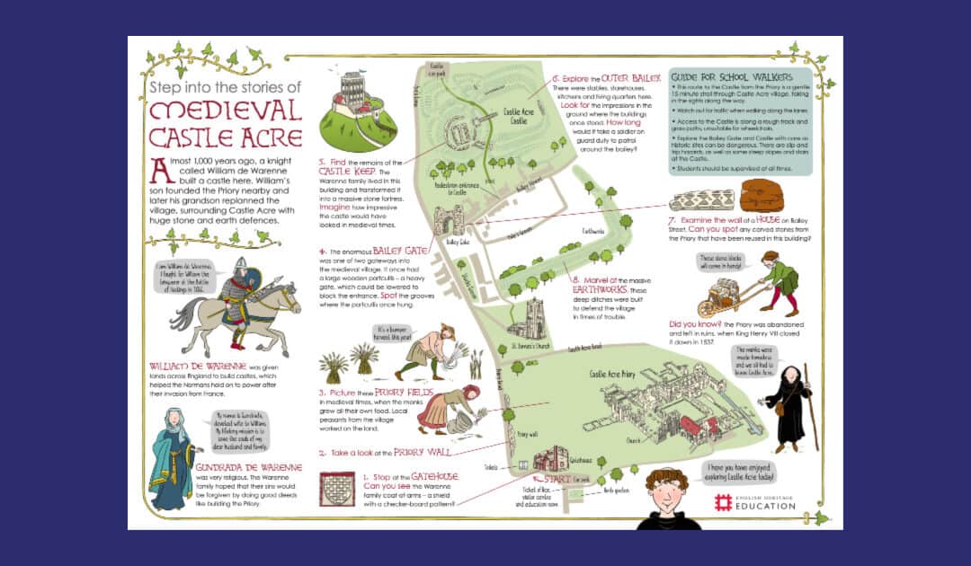 Castle Acre Village Walk for Schools