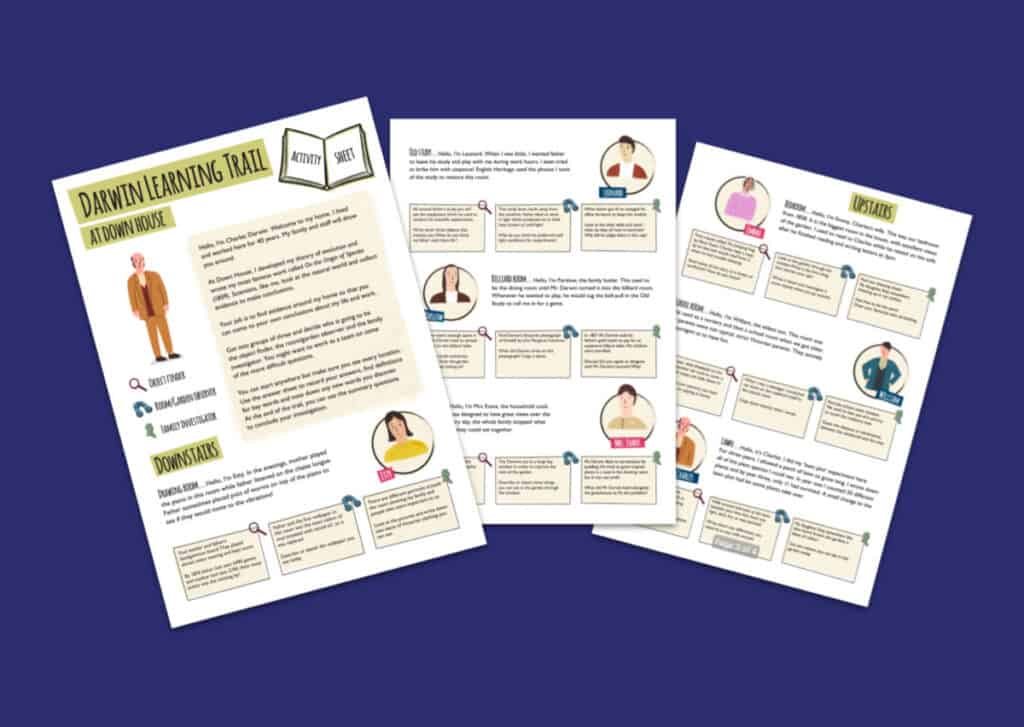 Darwin Learning Trail Activity Sheets Resource