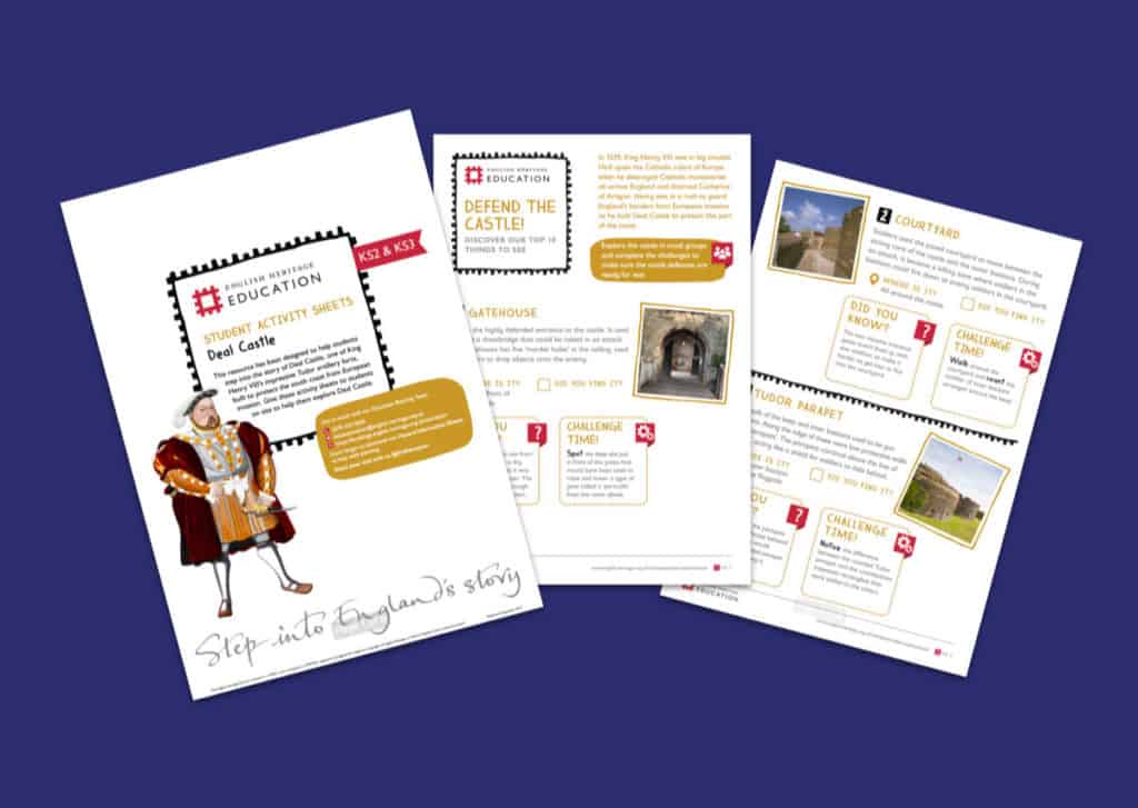 Deal Castle Student Activity Sheets Resource