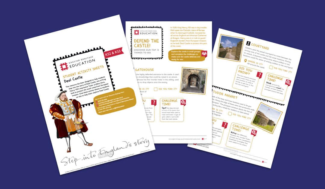 Deal Castle Student Activity Sheets