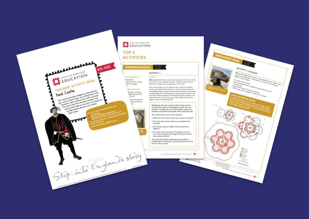 Deal Castle Teachers’ Activity Ideas Resource
