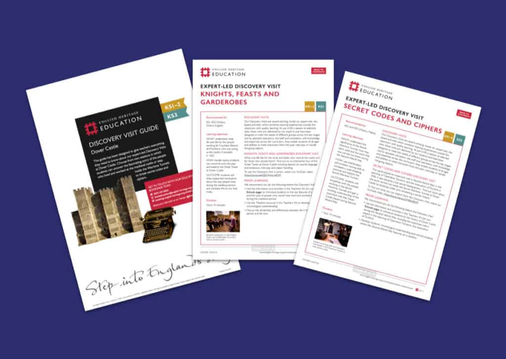 Dover Castle Discovery Visit Guide Resource