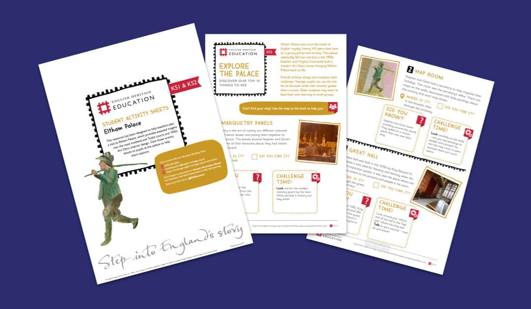 Eltham Palace Student Activity Worksheets