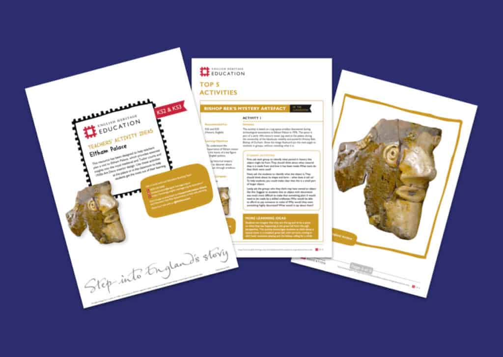 Eltham Place Teachers’ Activity Ideas Resource