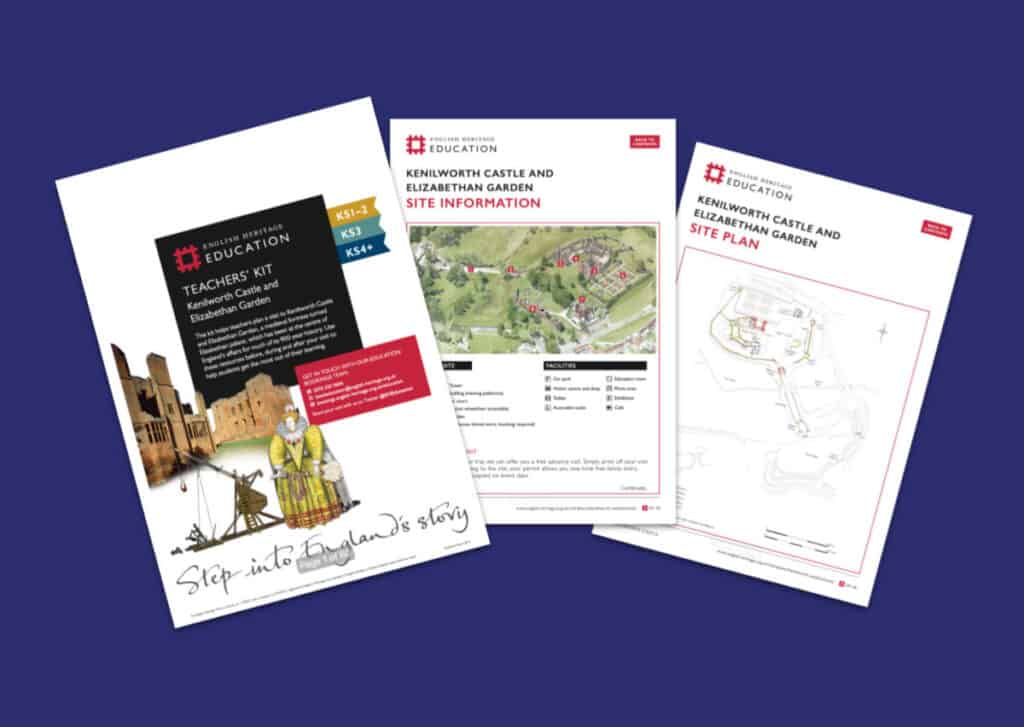 Kenilworth Castle Teachers’ Kit Resource Profile