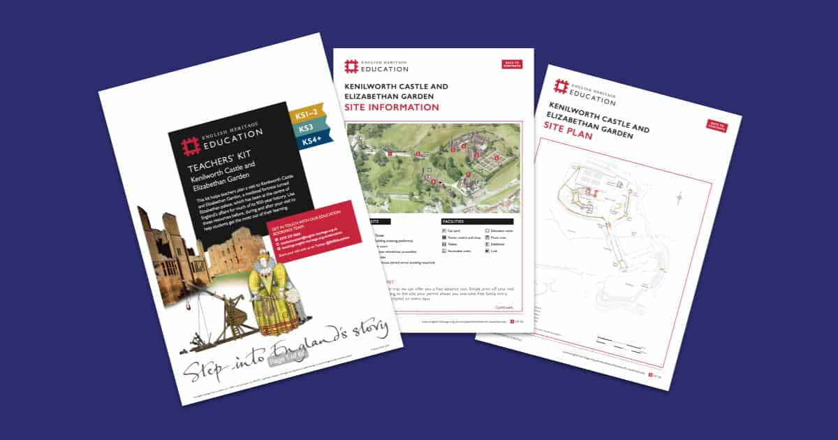 Kenilworth Castle Teachers’ Kit Resource Profile