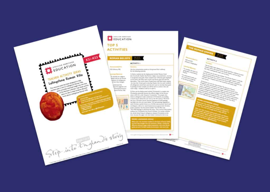 Lullingstone Roman Villa Teacher Activity Ideas