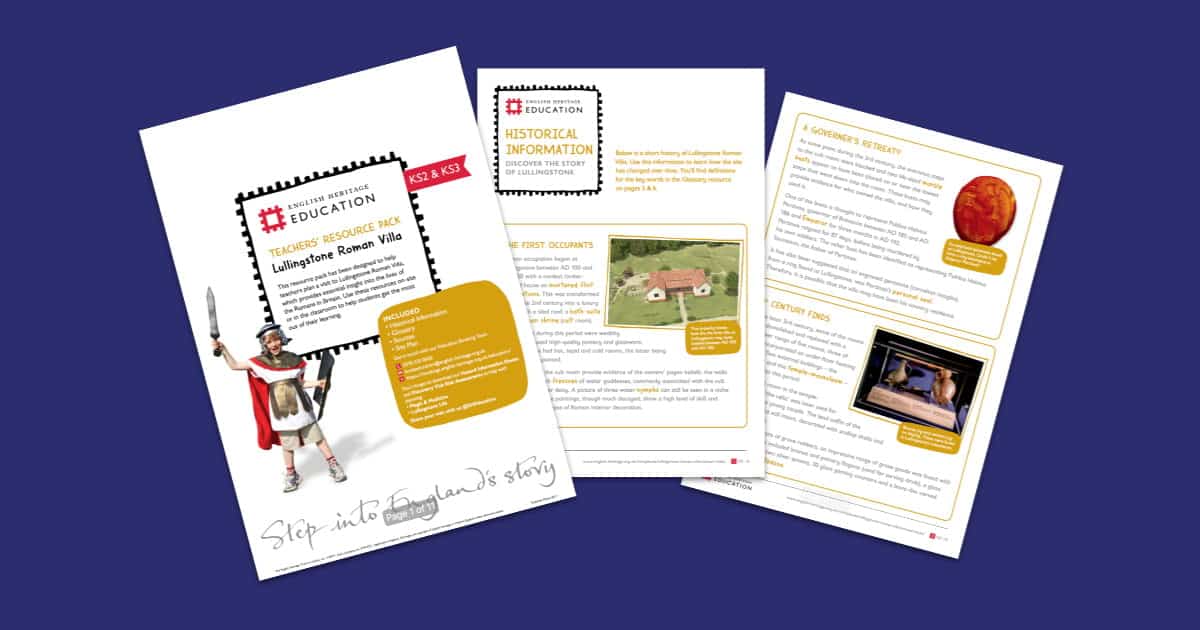 Lullingstone Roman Villa Teaching Resource Pack