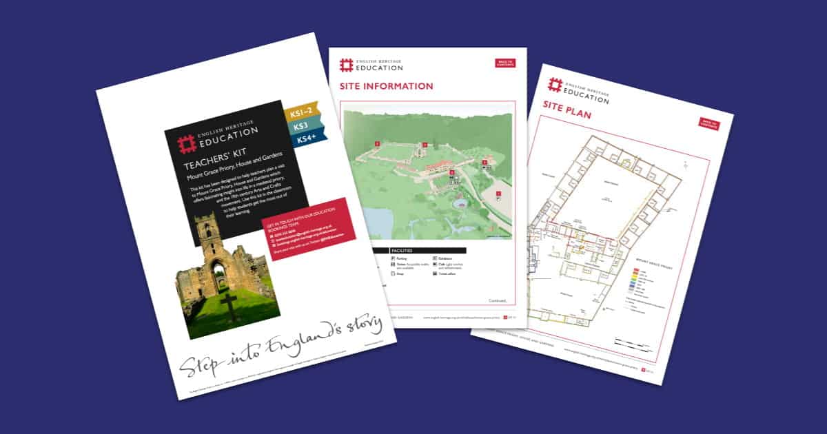 Mount Grace Priory, House and Gardens Teachers’ Kit Resource