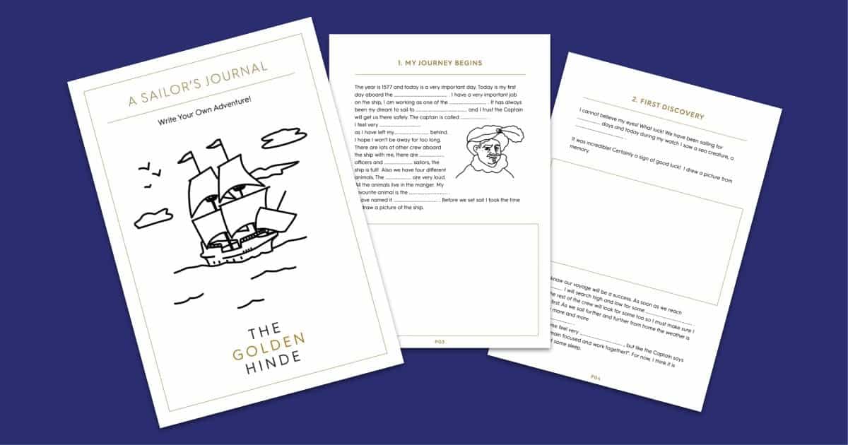 The Golden Hinde’s A Sailor’s Journal Resource