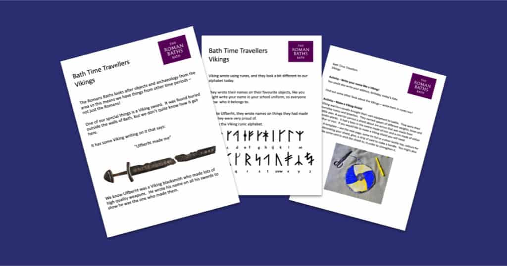 The Roman Baths’ Bath Time Traveller – Vikings Resource