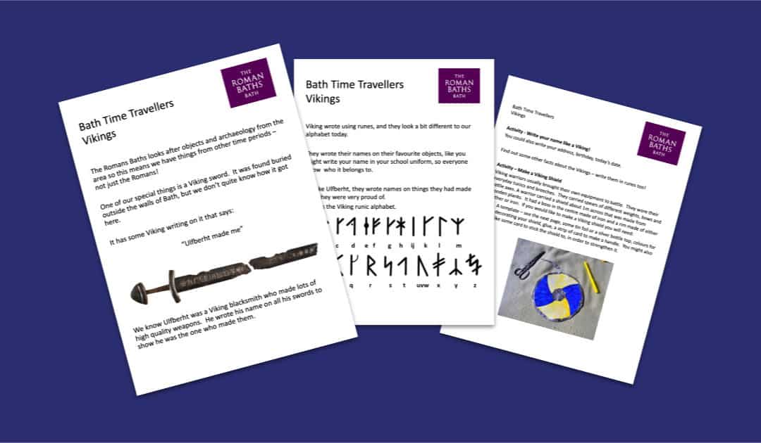 The Roman Baths’ Bath Time Traveller – Vikings