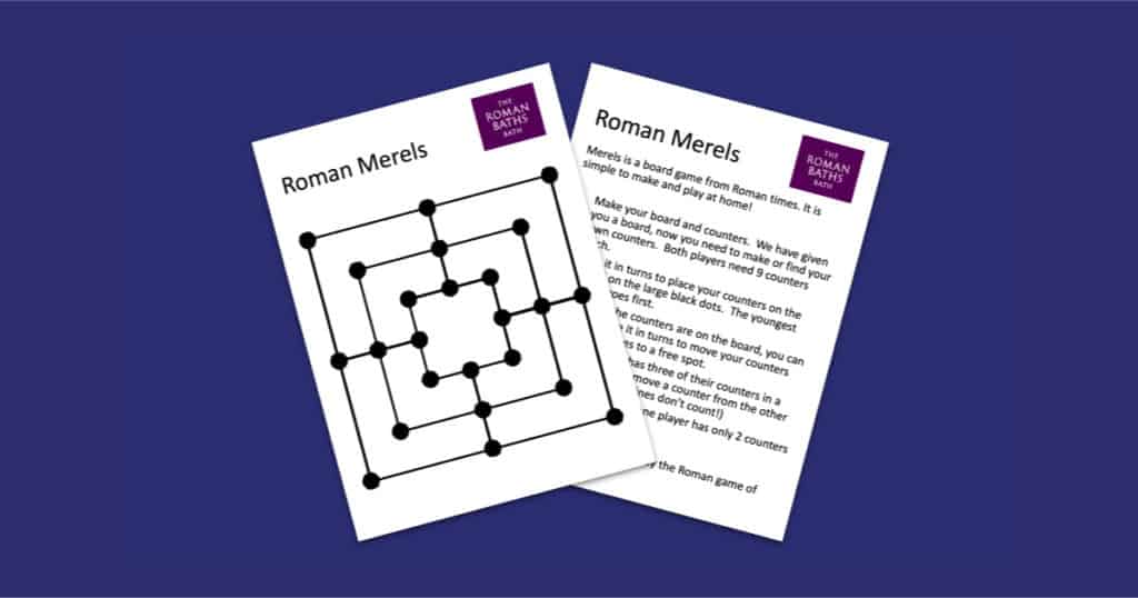 The Roman Baths’ Merels Game Resource