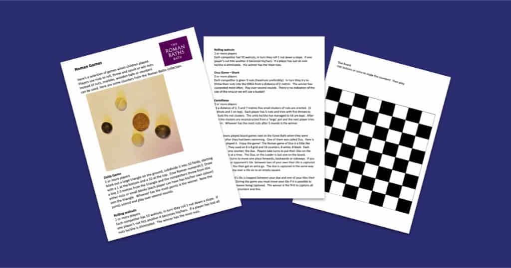 The Roman Baths’ Roman Games Resource