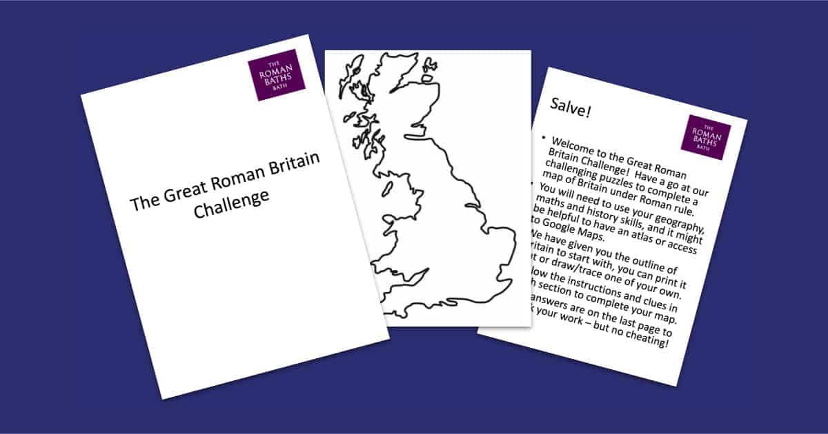 The Roman Baths’ The Great Roman Britain Challenge 1 Resource