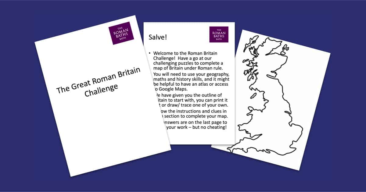 The Roman Baths’ The Great Roman Britain Challenge 2 Resource