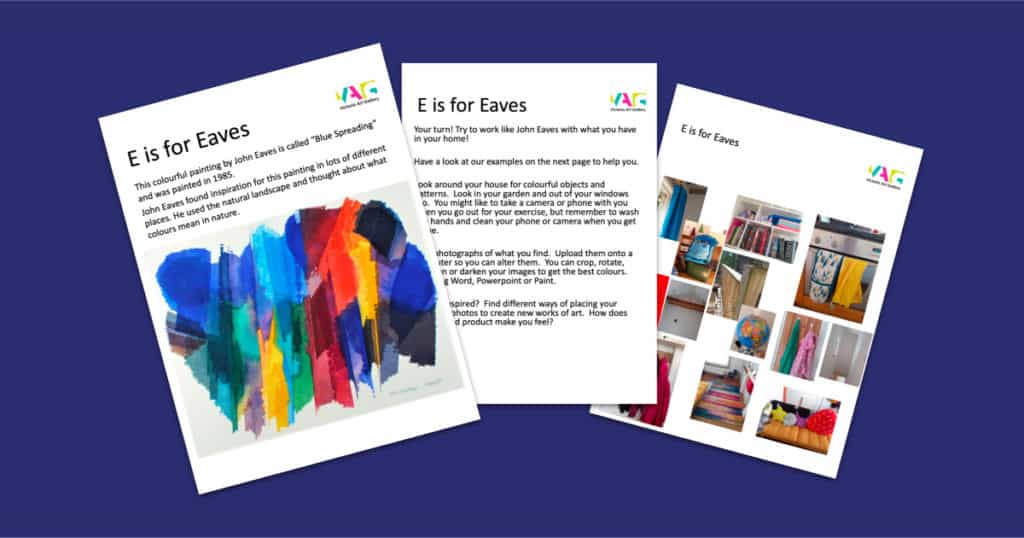 Victoria Art Gallery’s E is for Eaves Resource