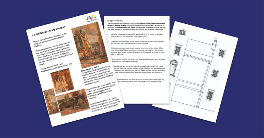 Victoria Art Gallery’s H is for Hennell Teaching Resource